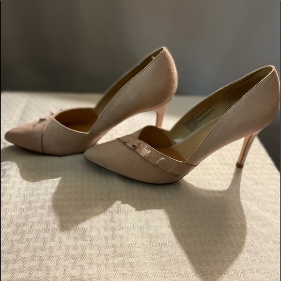 Blush pink heels size 8 - Picture 2 of 7